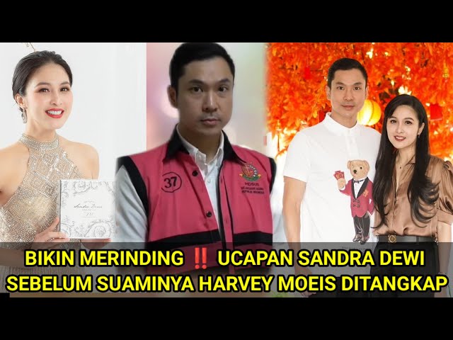 BIKIN MERINDING‼️UCAPAN SANDRA DEWI SEBELUM SUAMINYA HARVEY MOEIS DITANGKAP class=