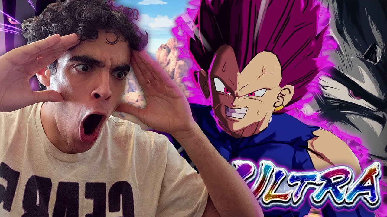 ULTRA EGO VEGETA IS FINALLY HERE IN DRAGON BALL LEGENDS! | REACTING TO DBL & DOKKAN FAN ANIMATIONS