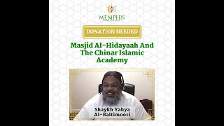 ⛔ This Masjid in Memphis needs URGENT HELP right now! ⛔