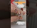 Заказ в Ватсапп Макс Телеграмм +79103345453.Позолоченный комплект украшений. Цена-1290р#серьгикольцо