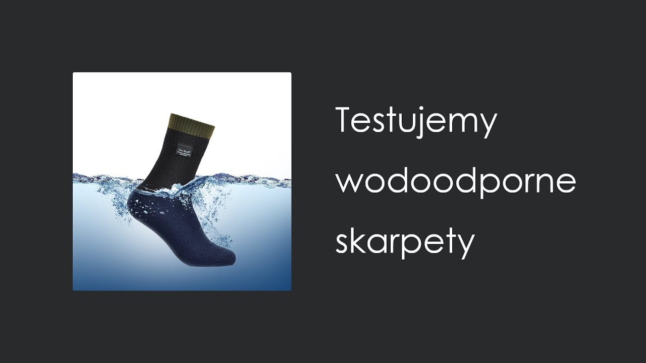 Czy istnieją wodoodporne skarpety?