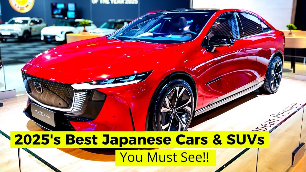 25 Best New Japanese Cars & SUVs for 2025