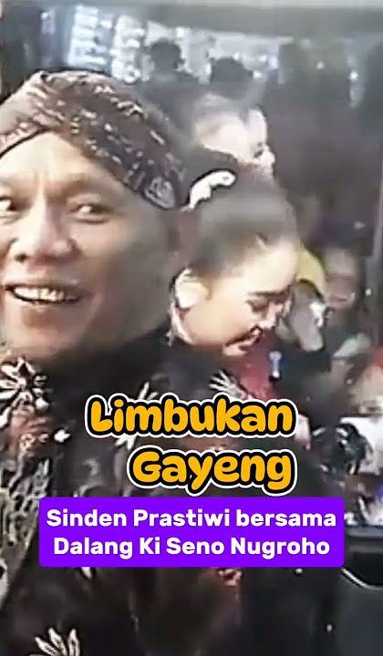 Sinden Prastiwi limbukan gayeng rame-rame #wayangkulit #kisenonugroho #lucu #limbukanlucu