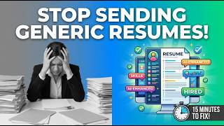 Why Your Resume Isn’t Getting Interviews (And How to Fix It Fast!)
