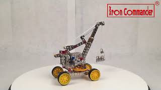 IRON COMMANDER 816B-128 CRANE ON WHEELS @2TTOYS