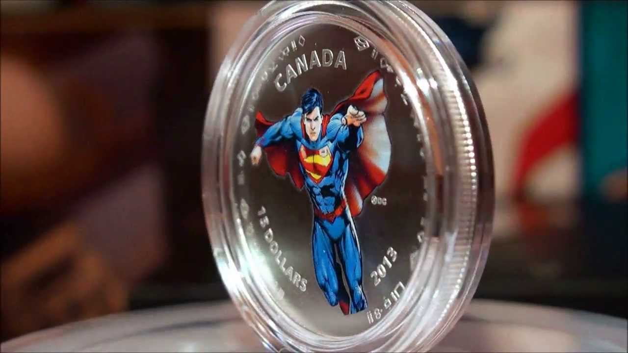 Superman Gold and Silver coins - Complete Set