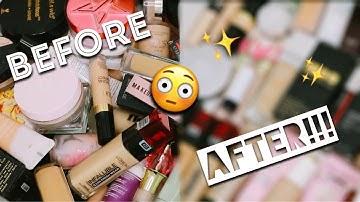 FOUNDATION DECLUTTER! CONCEALERS POWDERS & PRIMERS!!!