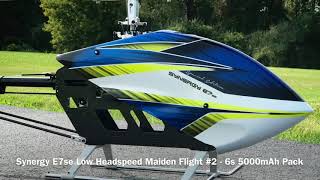Synergy E7se Maiden Flights