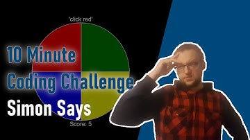 10 Minute Coding Challenge - Simon Says in JavaScript