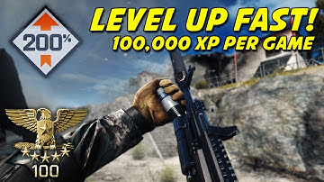 Battlefield 4: How To Level Up Fast and Easy! (100,000 - 200,000 Points Per Round)