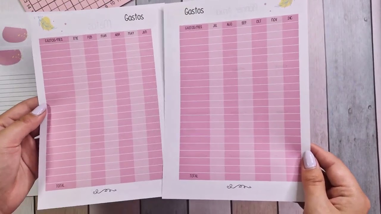 NUEVO imprimible de Agenda 2026