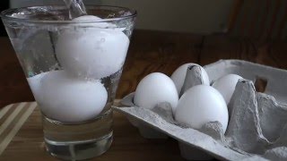 Quickly get eggs to room temperature for baking