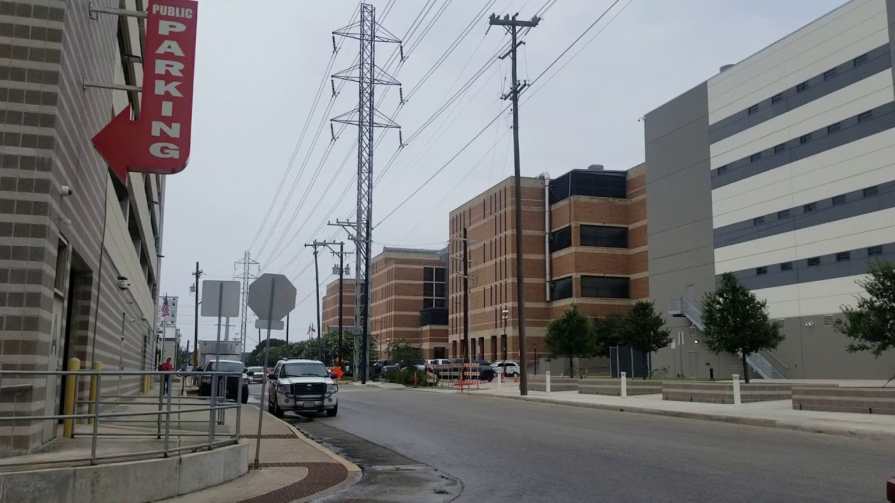 Bexar County Jail South Tower. It's located at 200 N. Comal San Antonio