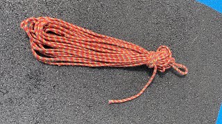 My Harbor Freight Diamond Braid Rope 38 X 100Ft