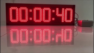 LED Digital Count down Timer | LED Timer Clock | LED Stopwatch Clock | HH:MM:SS Memory retention JT