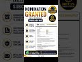 NOMINATION GRANTED – SUBCLASS 482 Skills in Demand