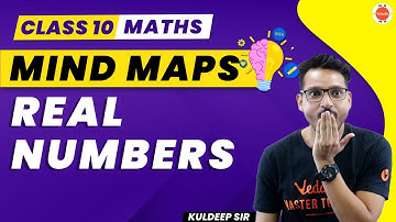 Mind Mapping: Real Numbers Class 10 | Maths Mind Map of CBSE 10th Class Chapter-1 Real Numbers