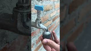 The Faucet Trick Few People Know #PlumbingHack #FaucetTip #CreativeSolutions