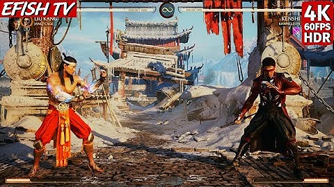 Liu Kang & Janet Cage vs Kenshi & Khameleon (Hardest AI) - Mortal Kombat 1