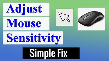 How To Adjust Mouse Sensitivity in Windows 10