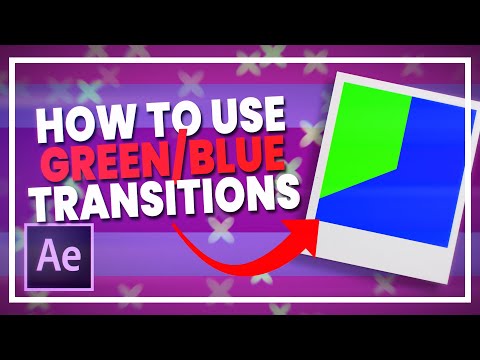 How To Use Green Screen Transitions and Overlays || After Effects [Tutorial]