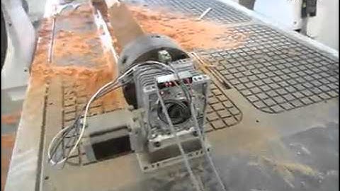 cnc router 1325 with rotary testing video