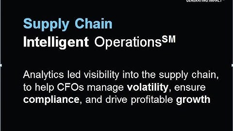 Intelligent Supply Chain Operations | Genpact
