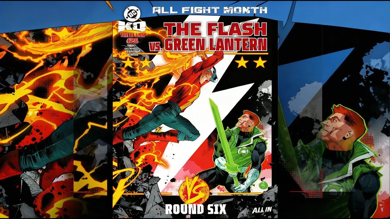 The Flash 28 [2025] DC KO Tie-In / Ronda Seis: Flash vs. Linterna Verde