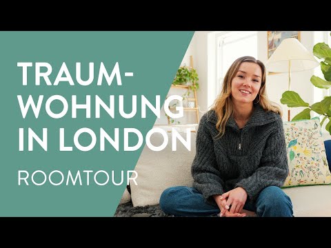 Video: Eine sehr farbenfrohe und schicke Wohnung in London