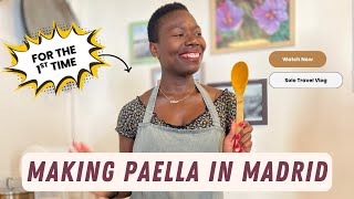 I Never Expected a Cooking Class to Be This Fun | Paella in Madrid 🥘