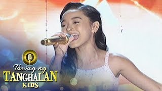 Tawag ng Tanghalan Kids: Sheenna Belarmino | One Moment In Time  (Grand Finals)