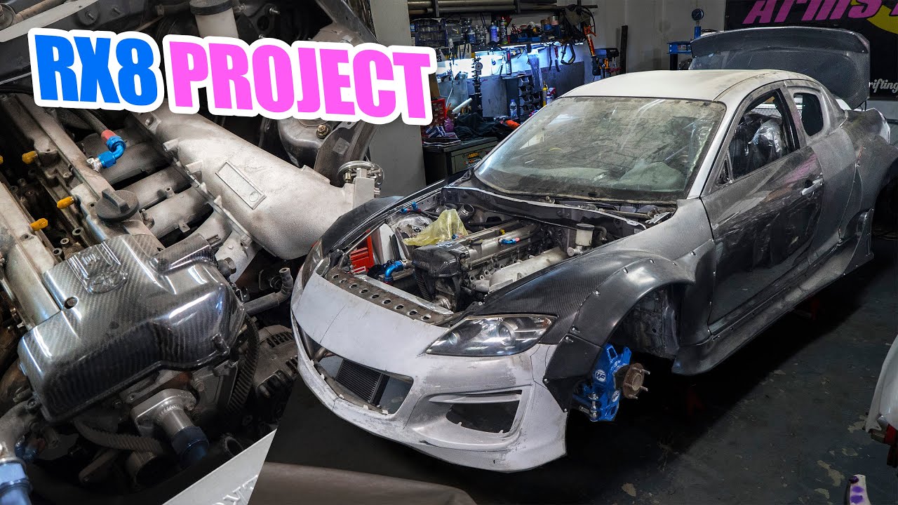 Παρουσίαση Mazda RX8 2JZ Drift Spec - YouTube