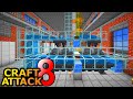 Automatische Hochleistungsschmelze in der neuen Fabrik! - Minecraft Craft Attack 8 #57