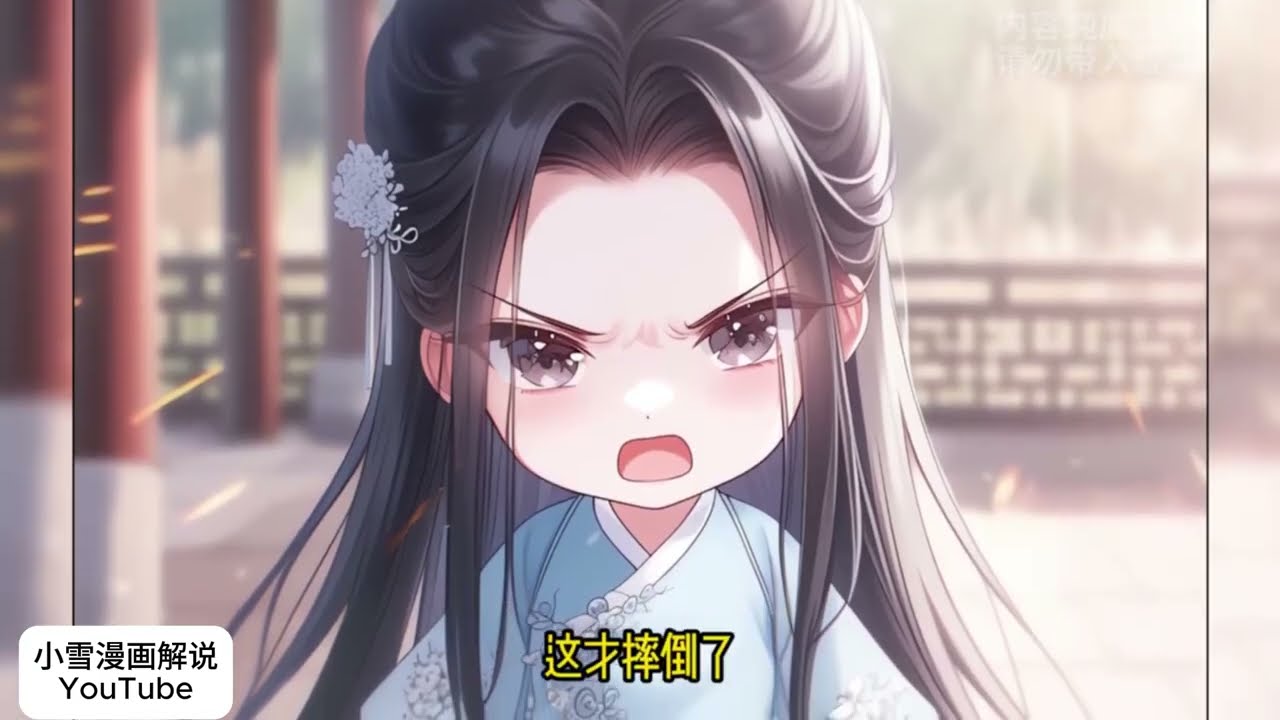 小女孩跪在金銮殿上请求皇上让她告老，不对，告小还乡#拯救书荒 #二次元 #有声漫画 #原创动画