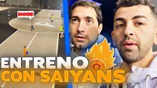 BOMBI SE VUELVE LOCO EN EL ENTRENO 🤯 - Vlog ENTRENANDO CON SAIYANS FC