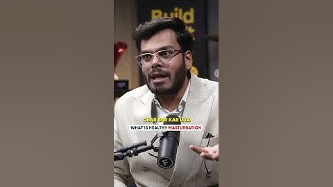 What Is Healthy Mast**bation? - @AskDrJain  | Raj Shamani #shorts