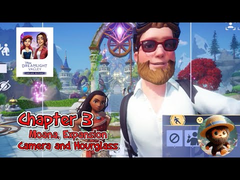 Disney Dreamlight Valley - Arcade Edition Chapter 3 - Moana, Expansion, Camera and Hourglass