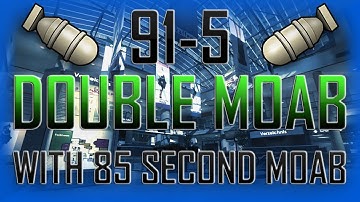 MW3: 91-5 Double MOAB w/ 85 Sec MOAB!