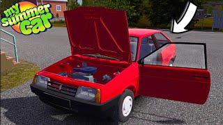 FIXING MY LADA SAMARA 2108 - EMISSIONS PROBLEM FIXED TO PASS INSPECTION | My Summer Car