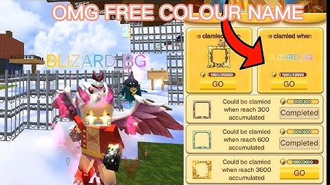 HOW TO GET COLOUR FULL NAME IN JUST 2 MIN #skyblock BLOCKMAN GO SUBSCRIBE