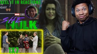 SHE-HULK 1x7 | REEL IT IN REACTION | Episode 7 | “The Retreat” | Review | Marvel Studios'
