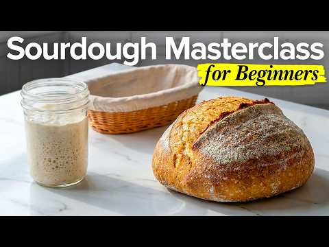 Sourdough Masterclass for Beginners (No More Flat Loaves)