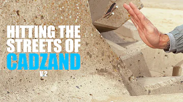 Hitting The Streets of Cadzand V.2 - Outdoor Fingerboarding