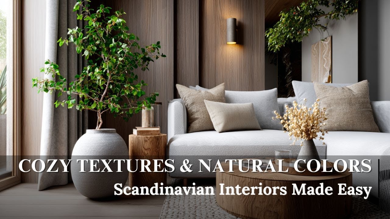 Photo inspiration: Fresh Look at Scandinavian Apartment Interior Style Natural Colors Cozy Textures
