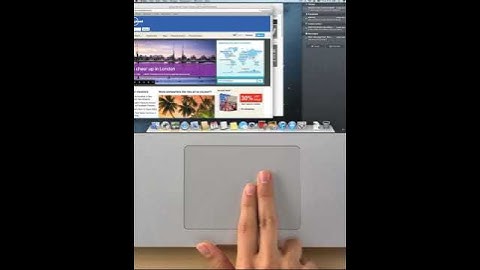 Mountain Lion — Notification Center Gesture