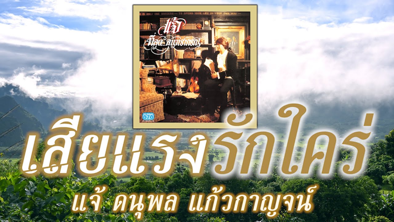 ปกเพลง เสียแรงรักใคร่ (Audio) — CHAE DANUPOL KAEWKANJAN