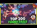 REACCIONANDO A TOP 200 FUNNY FAILS MOMENTS (parte 2) - Brawl Stars