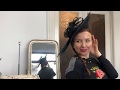 Making a convertible sinamay fascinator hat by corina at decorina hats