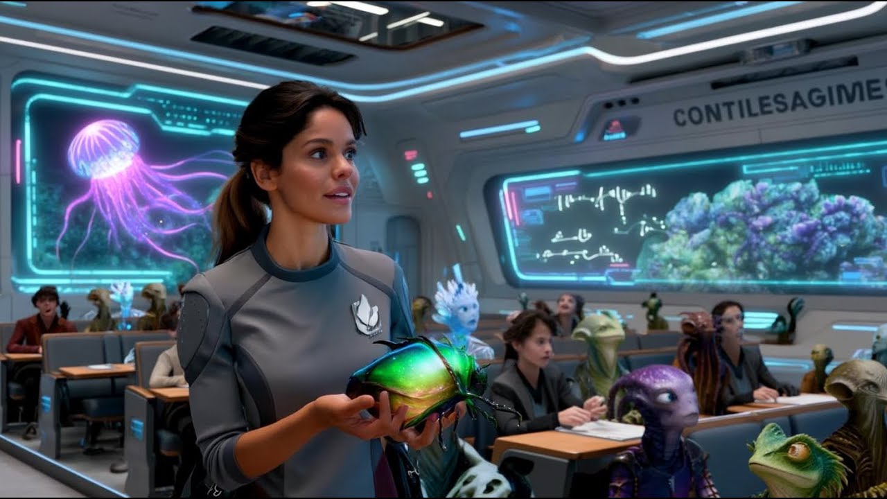 A Schoolgirl Entered the Class… No One Knew a Deathworld Hunter Hid Behind Her Smile