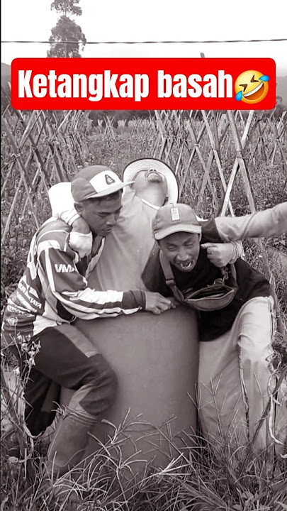 Disangka ga ada pemiliknyah eh gatau nyah ada di dalam drum🤣🤦‍♂️#komedi #comedy #lucu